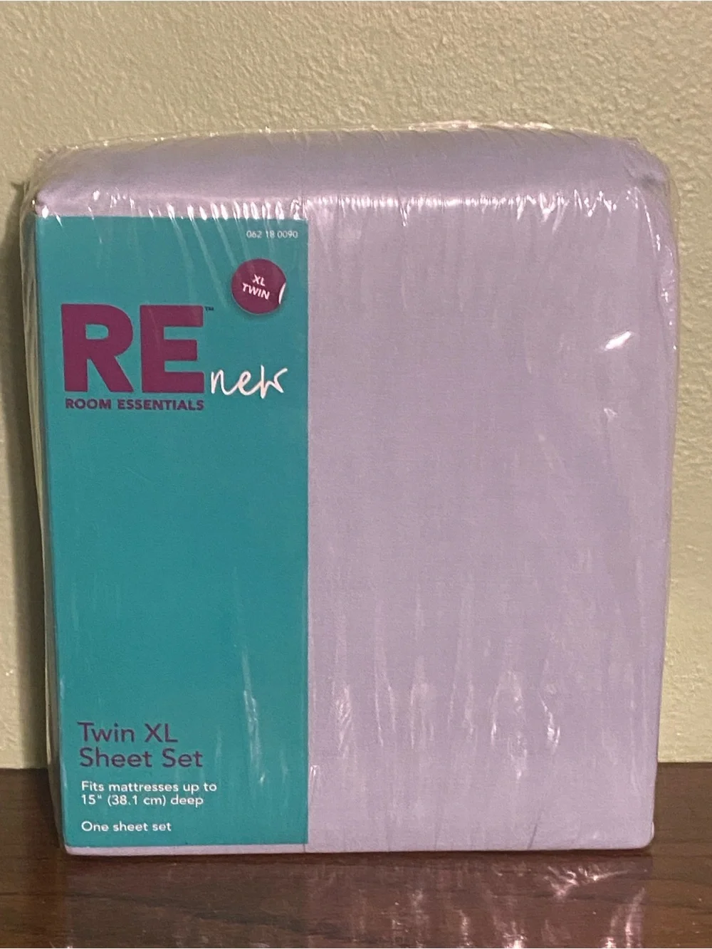 Room Essentials Twin XL Lavender Sheet Set